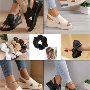 COMBO SANDALIA ORTOFLEX+MOÑA SATIN