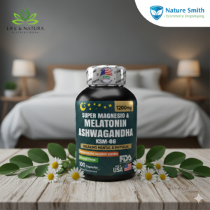 Super Magnesio + Melatonina + Ashwagandha KSM-66