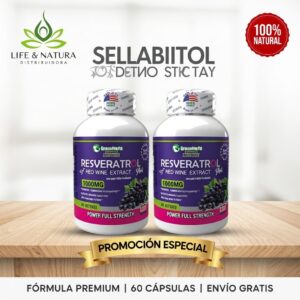 Resveratrol blanco X100 Sofgels X 2